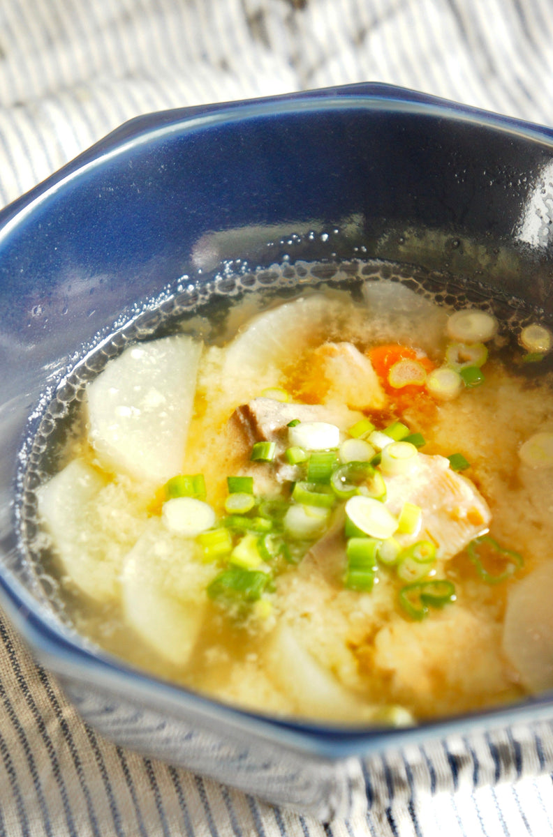 Kasujiru (sake lees soup) &ndash; The Sparkling Sake Brewery