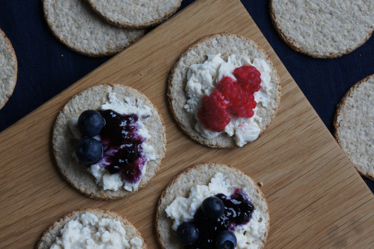 Tofu Crackers The Sparkling Sake Brewery